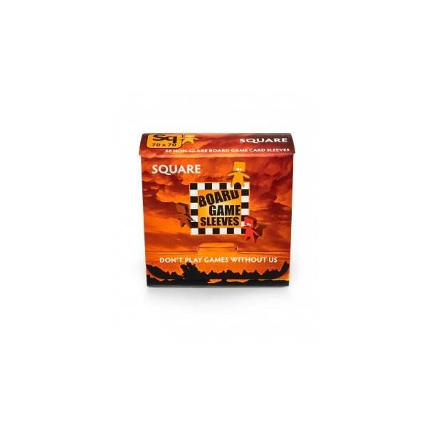 Board Game Sleeves-Non-Glare: Square