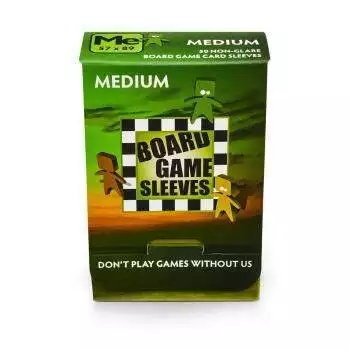 Board Game Sleeves-Non-Glare: Medium