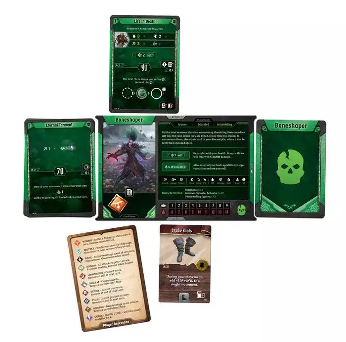 Frosthaven Character cards